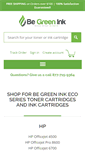Mobile Screenshot of begreenink.com